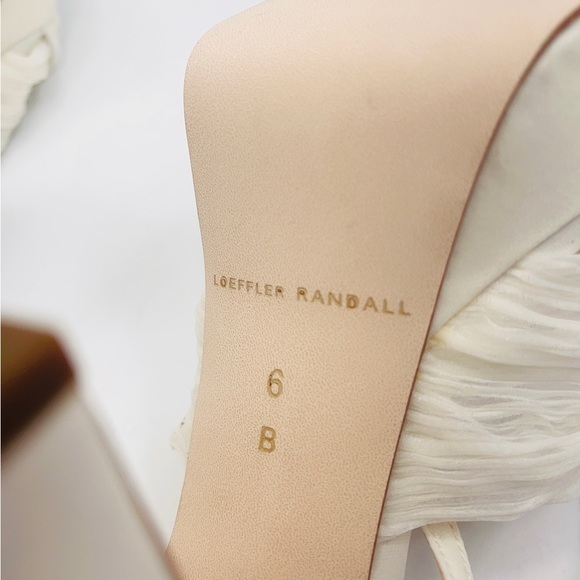 LOEFFLER RANDALL
Pleated Knot Ankle-Strap Platform Sandals - Picture 9 of 9